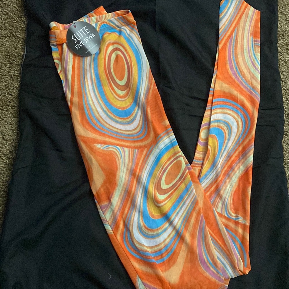 Mesh leggings